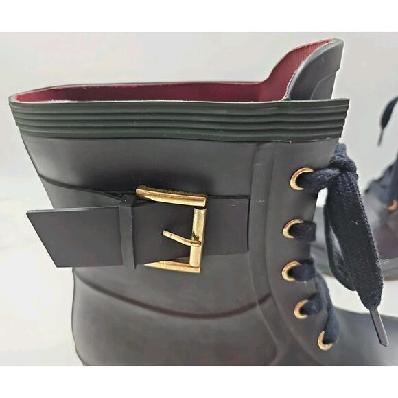 Tommy Hilfiger ~Woman Size 8~ Midnight Rain Boots. - Picture 2 of 16